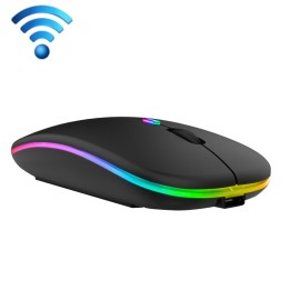 Souris sans fil rechargeable rgb