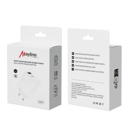 Adaptateur Secteur double ports 20W